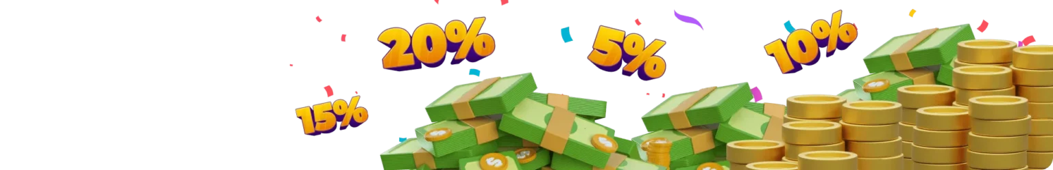 Cashback jusqu’à 20 %